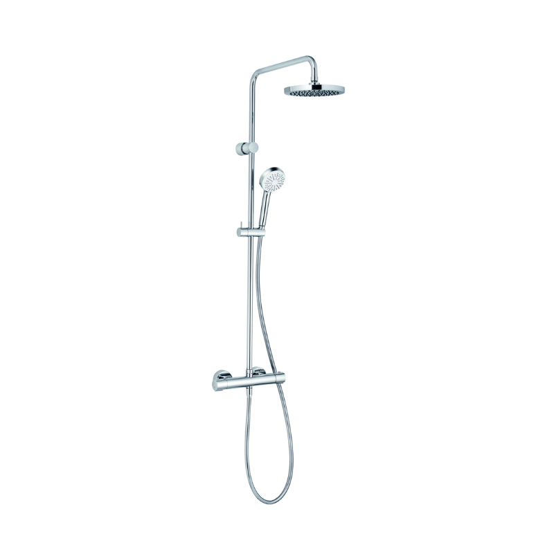 TUSH BATERI ME TERMOSTAT DUAL + MBAJTESI  PC 6809405-00  -KLUDI GERMANY