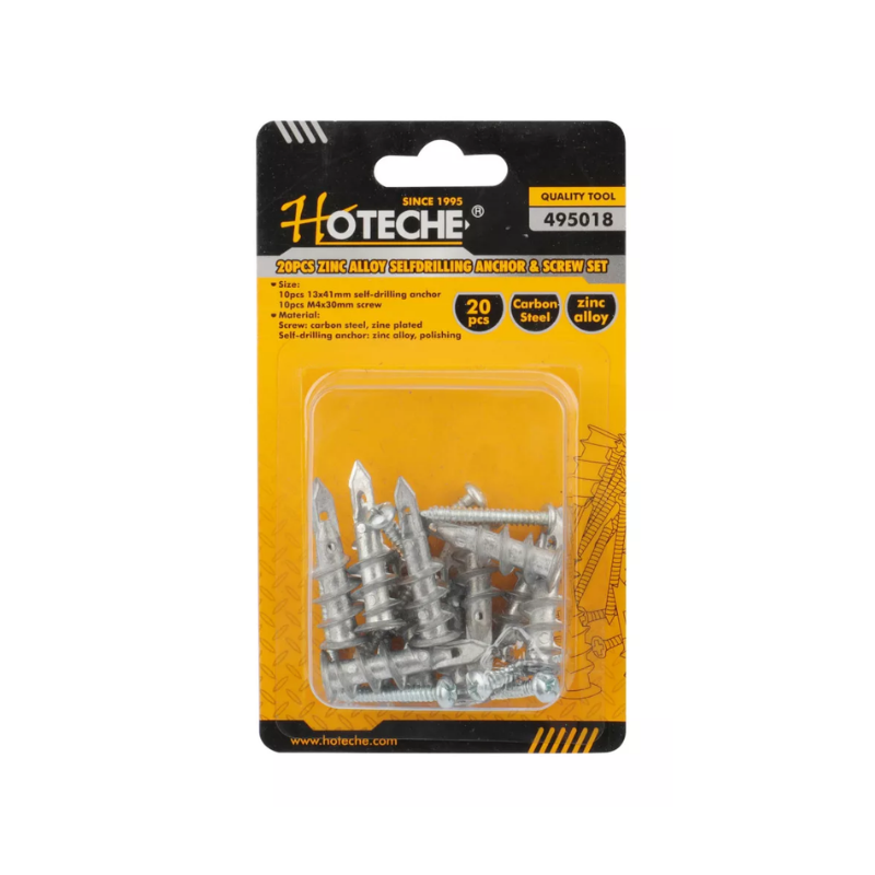 SET TIPLLA PER KNAUF 20PCS HOTECHE 495018