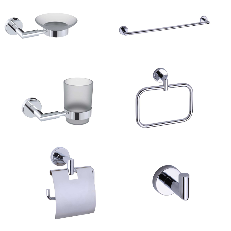 AKSESORE MAXIMA A.2286 SET6 CHROME (03-04-08-15-17-20)