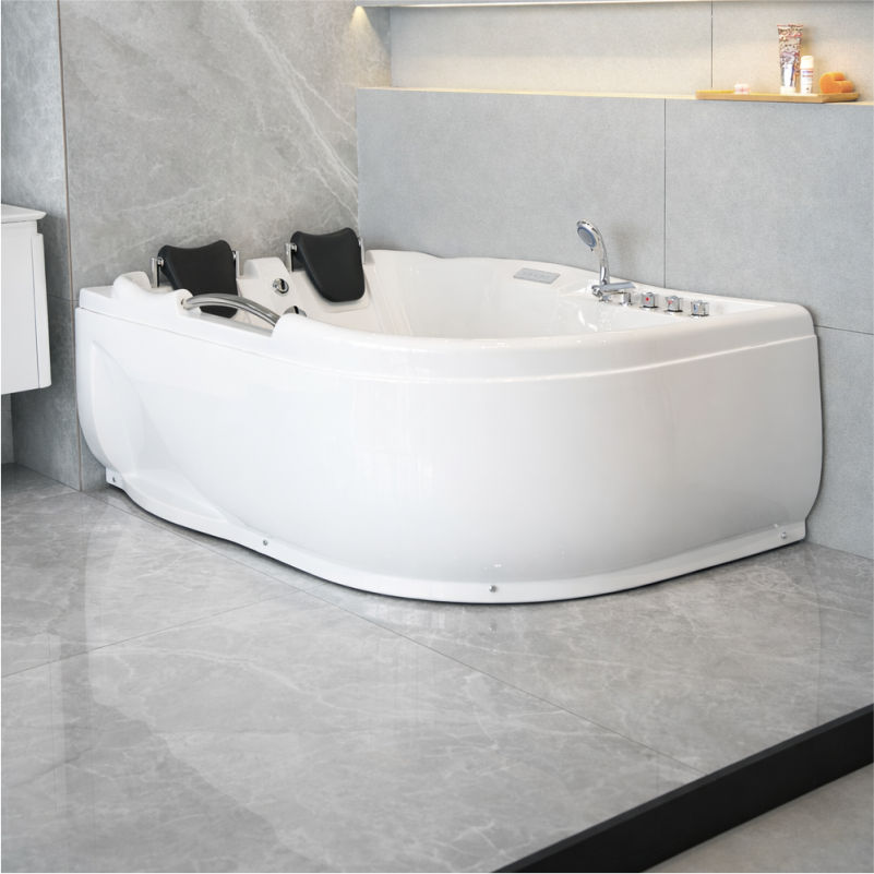 VASKE NATURE ME HIDROMASAZH ME DY MOTORA OLB-807 L (WITHAIRBUBBLE)