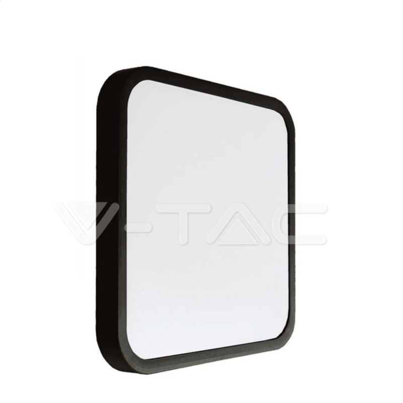 PLLAFONJERKA V-TAC 18W SQ IP44 6500K 76441 BK